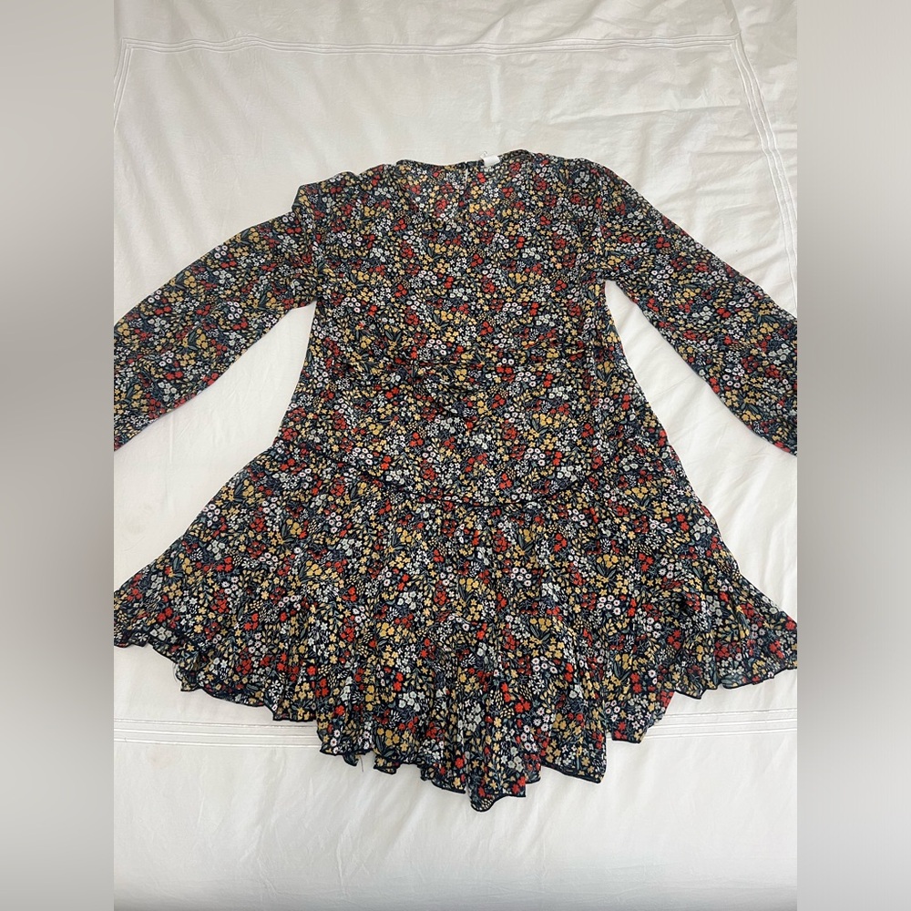 Floral print dress